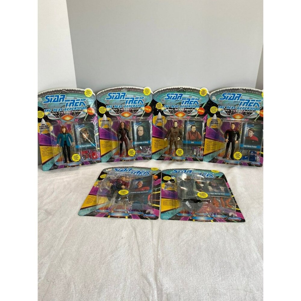 Vintage 1993 Star Trek The Next Generation Collectors Set